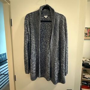 BP Blue Gray Knit Cardigan